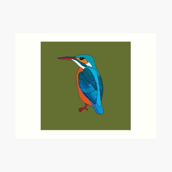Kingfisher Art Print