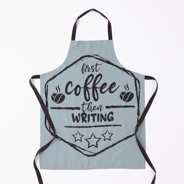 Item preview, First Coffee Then writing - Funny writing quote gift idea For Men and Women designed and sold by Mmmm3344.