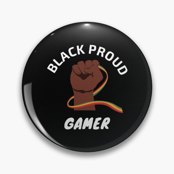 Item preview, Black Proud Gamer designed and sold by soudaniet.