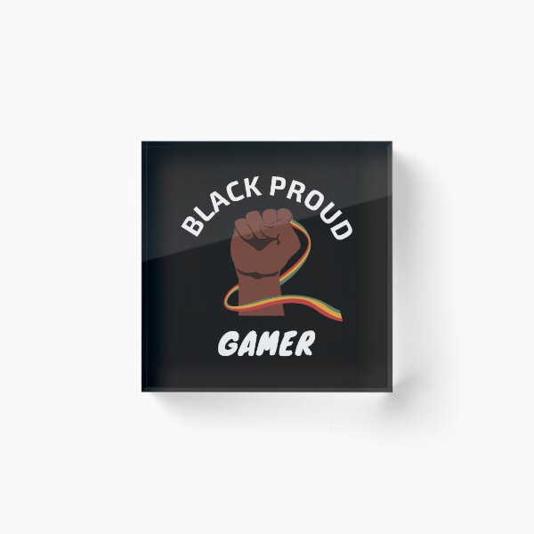 Item preview, Black Proud Gamer designed and sold by soudaniet.