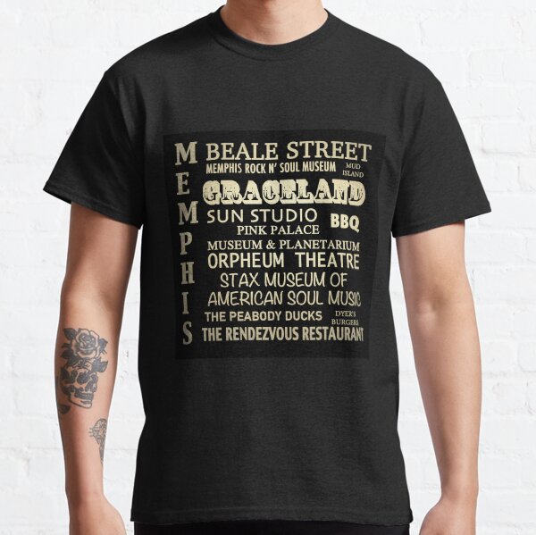 Memphis Tennessee Famous Landmarks Classic T-Shirt