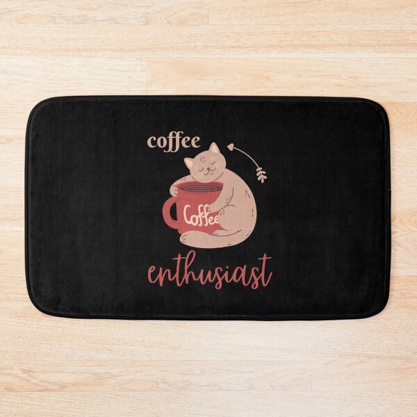 Item preview, Cat coffee enthusiast designed and sold by AliceMarr.