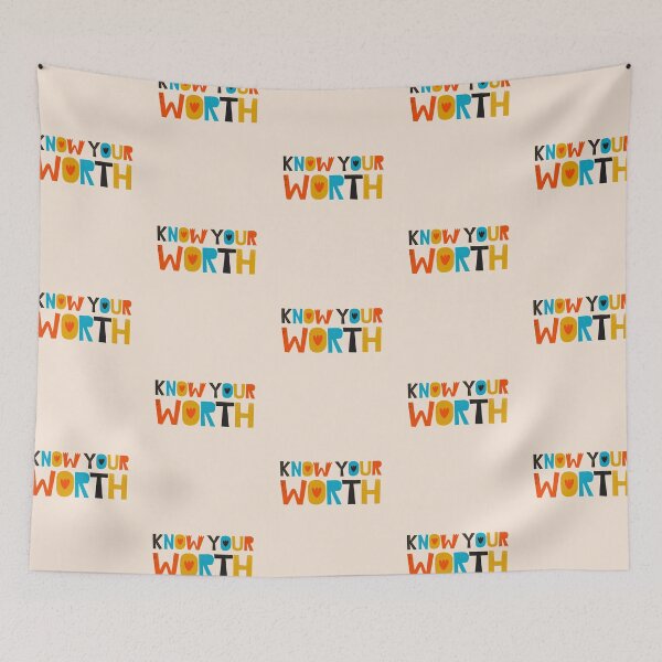 Item preview, Know Your Worth - Motivation & Inspiration designed and sold by greenoriginals.