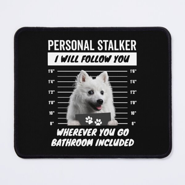 Item preview, Personal Stalker Dog – Japanese Spitz designed and sold by More Cute Dogs.