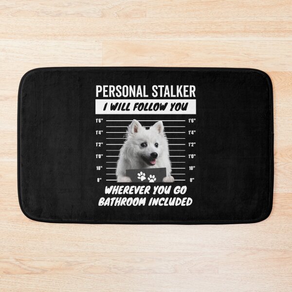 Item preview, Personal Stalker Dog – Japanese Spitz designed and sold by More Cute Dogs.
