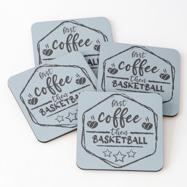Item preview, First Coffee Then basketball - Funny basketball quote gift idea For Men and Women designed and sold by Mmmm3344.