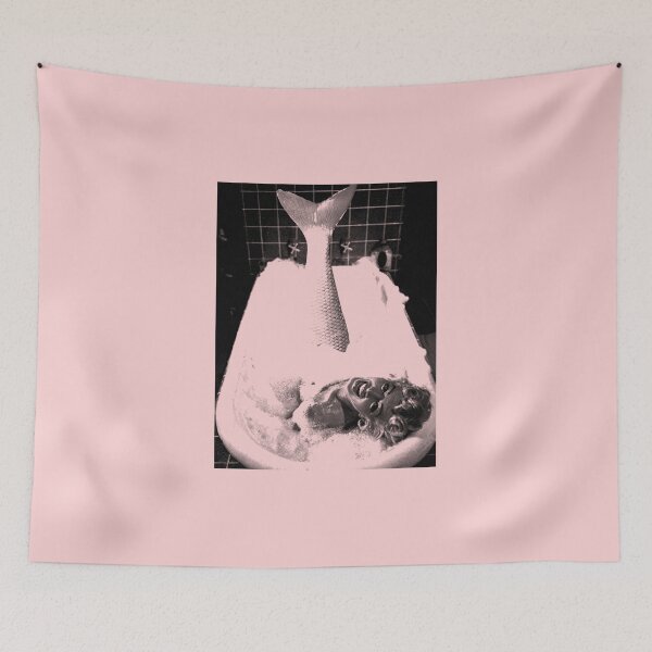 Item preview, Mermaid in the bath 1 designed and sold by Scratchy-Ed.