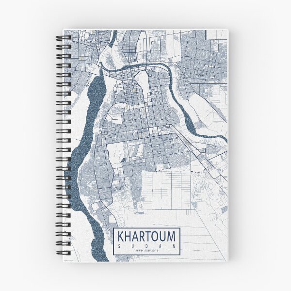 Item preview, Khartoum City Map of Sudan - Coastal designed and sold by deMAP.