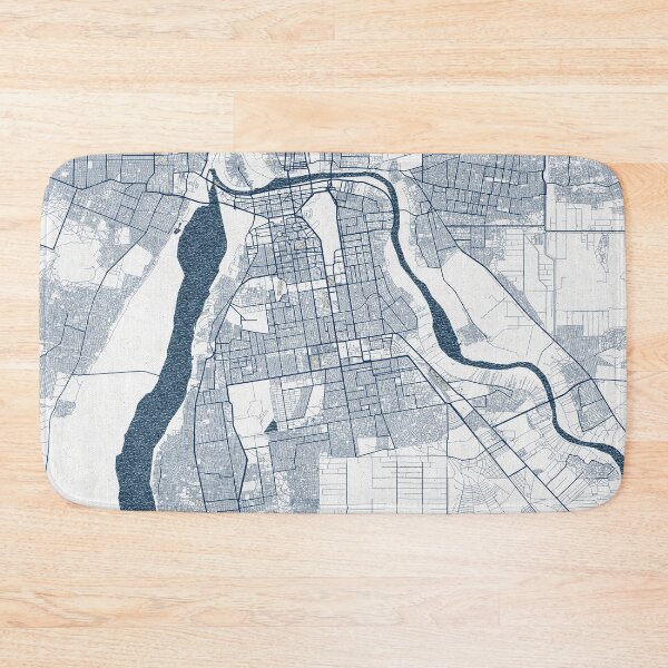Item preview, Khartoum City Map of Sudan - Coastal designed and sold by deMAP.