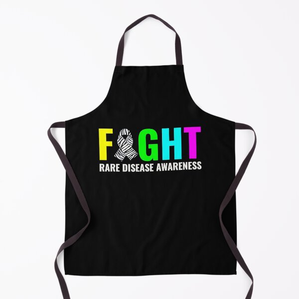 Item preview, Rare Disease Awareness Day Zebra Ribbon Fighter designed and sold by TastefulTees.