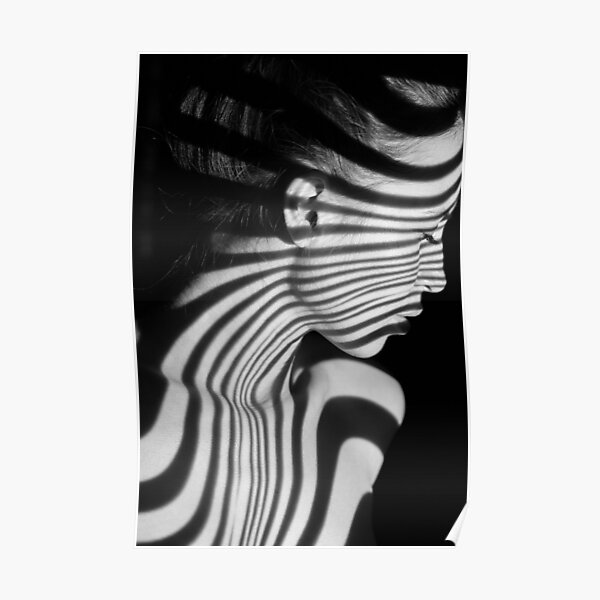 "black and white" Poster for Sale by MuchLove Redbubble