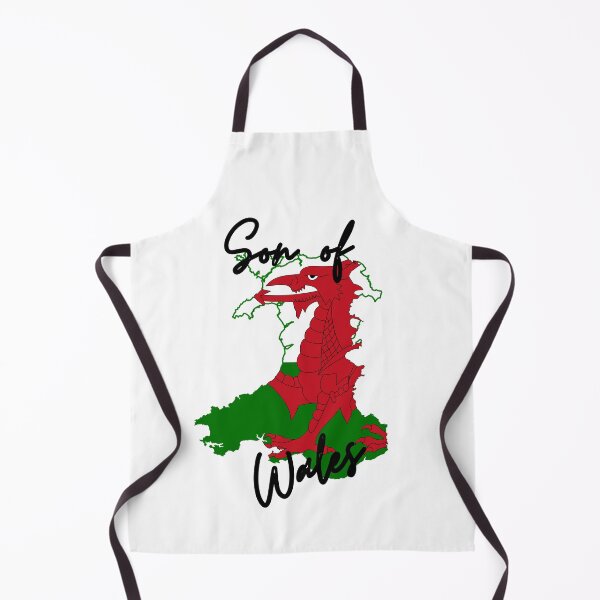Item preview, Son of Wales Map Flag designed and sold by NovawayDirect.