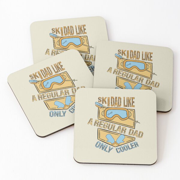 Item preview, Ski Dad Like A Regular Dad Only Cooler/Colorful Design Skiing Dad Gift/ Simple Gift For Skiing Lovers /Cute Skier Saying designed and sold by pedrored369.