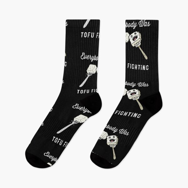 Item preview, Everybody Was Tofu Fighting + Vegetarian and Vegan Funny Veg Activists designed and sold by JoyTop.