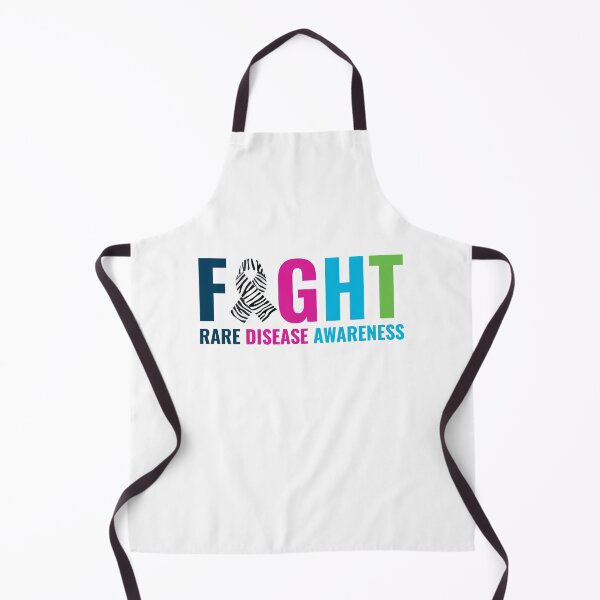 Item preview, Rare Disease Awareness Day Zebra Ribbon Fighter designed and sold by TastefulTees.