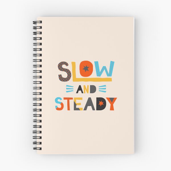 Item preview, Slow and Steady - Motivation & Inspiration designed and sold by greenoriginals.