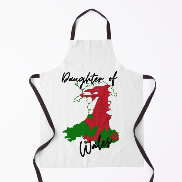 Item preview, Daughter of Wales Map Flag designed and sold by NovawayDirect.