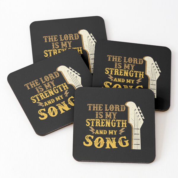 Item preview, ⭐⭐⭐⭐⭐(124) - The Lord Is My Strength And My Song, the joy of the lord, cool music lovers quote designed and sold by kind4you.