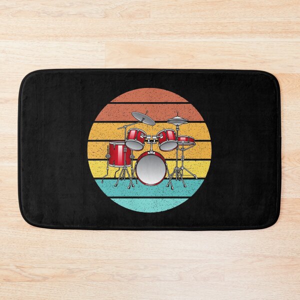 Item preview, Vintage Drum For Retro Music Lovers And Musicians As A Drummer designed and sold by Funwithmusic.