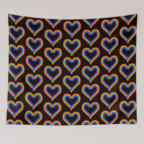 Item preview, Rainbow Heart Shape designed and sold by Deborah Camp.