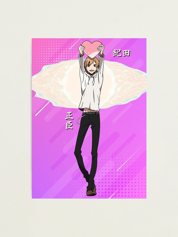 Aperçu 1 sur 3. Impression photo avec l'œuvre Chute du ciel de Kida Masaomi | Durarara!! créée et vendue par reelanimedragon.