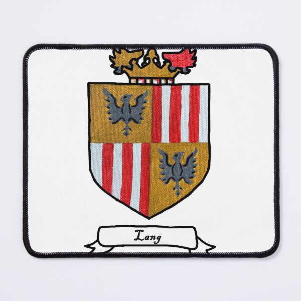 Item preview, Painted Lang Family Crest designed and sold by carasattic.