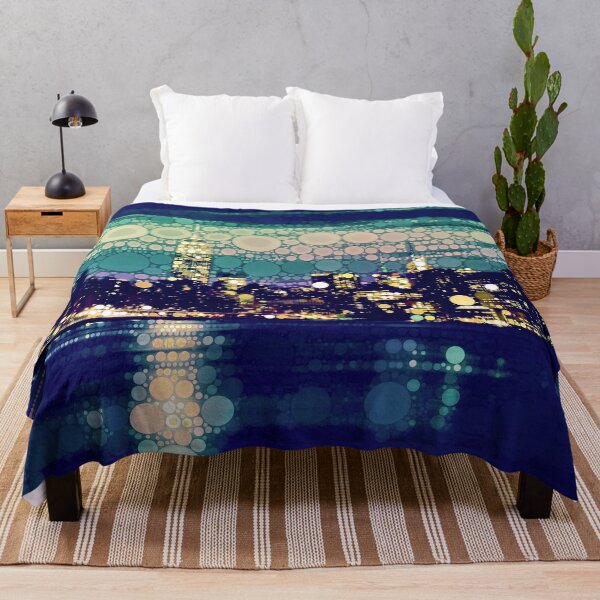 Item preview, New York City Skyline at Dusk designed and sold by Susan Maxwell Schmidt.