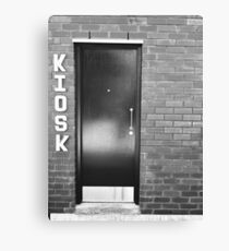 Kiosk Canvas Print