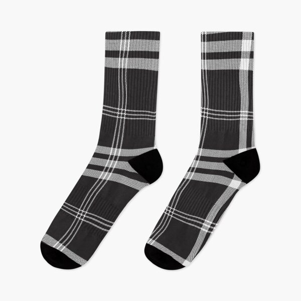 Item preview, Check plaid pattern in black and white color. Tartan retro design. designed and sold by SolarDesign.
