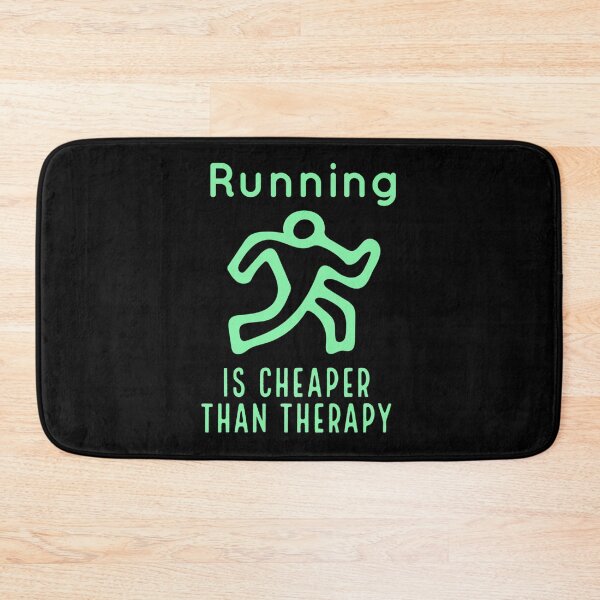 Item preview, Running Is Cheaper Than Therapy Classic T-Shirt designed and sold by yeseniaval.