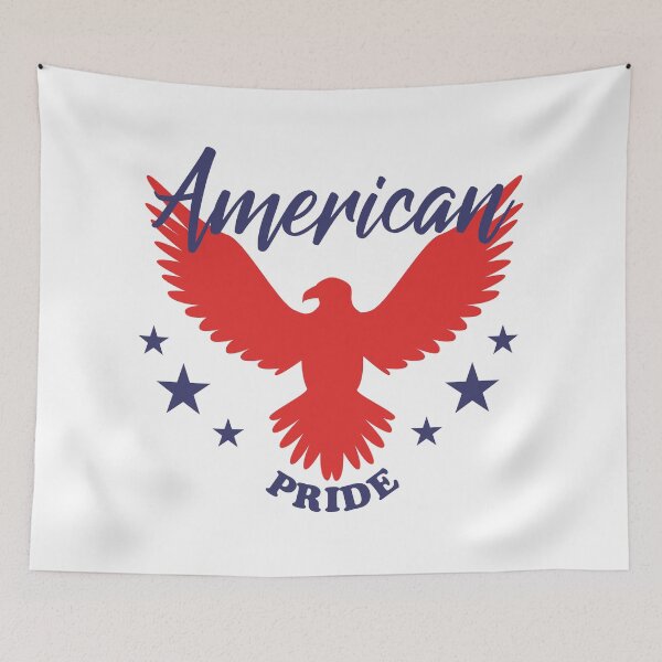 Item preview, American pride - patriotic eagle,  designed and sold by pixxart.