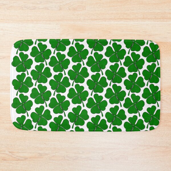 Item preview, Four leaf clover pattern for Saint Patrick’s day designed and sold by ArtSCPdesign.