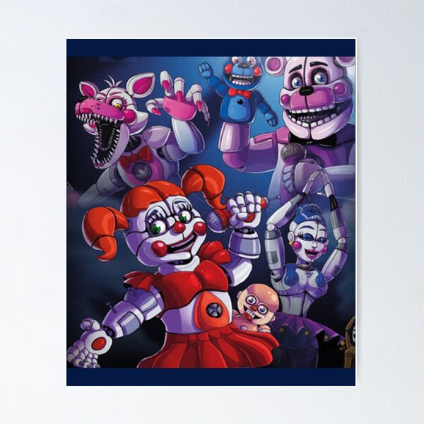 FNAF Security Breach character Poster for Sale by 9chaa