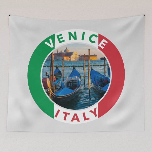 Item preview, Venice, Italy Round Emblem designed and sold by travelwitheric.