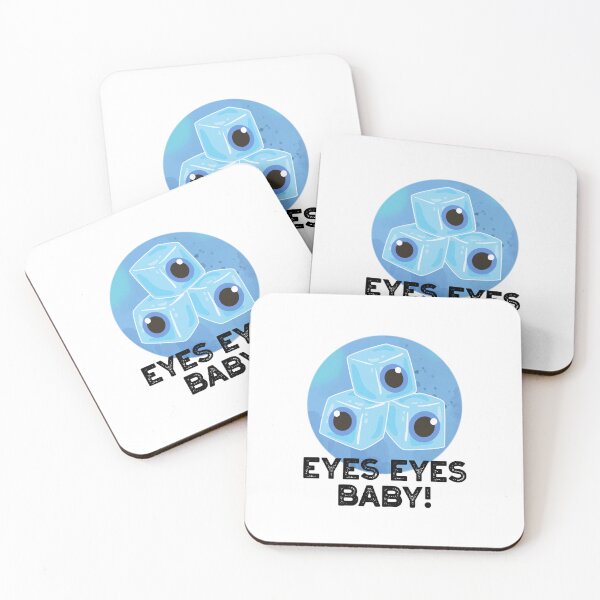 Item preview, Eyes Eyes Baby Funny Ice Puns  designed and sold by punnybone.