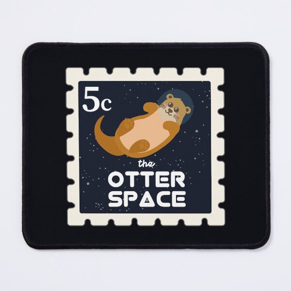 Item preview, Otter Space Postage Stamps | Gift Ideas | Funny Astronomy designed and sold by Fluffy-Vectors.