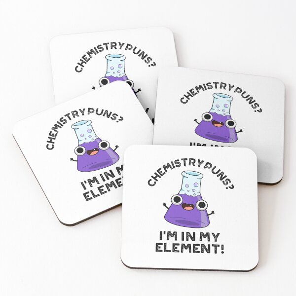 Item preview, Chemistry Puns I'm In My Element Funny Chemical Puns  designed and sold by punnybone.