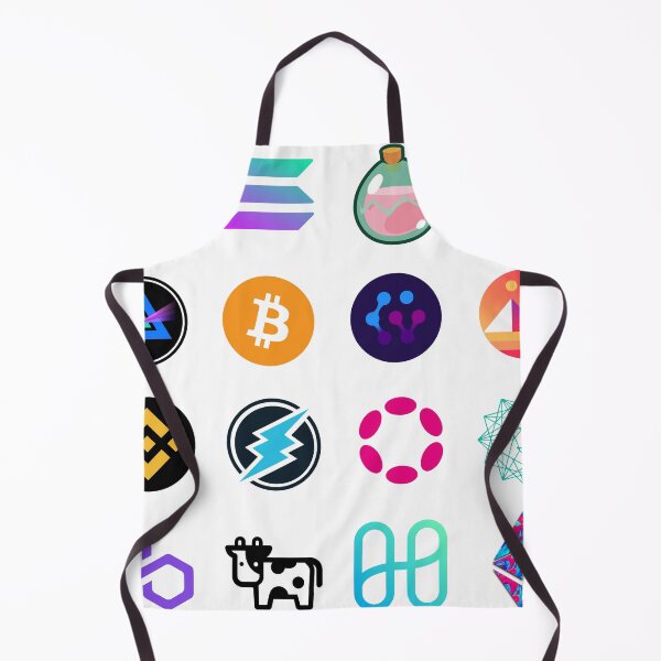 Item preview, Cryptocurrencies Bitcoin Ethereum Cardano Binance Coin XRP Solana Polkadot Dogecoin Uniswap Terra Avalanche SHIBA INU coin Crypto com Coin Polygon Litecoin Chainlink designed and sold by KryptonianBoy.