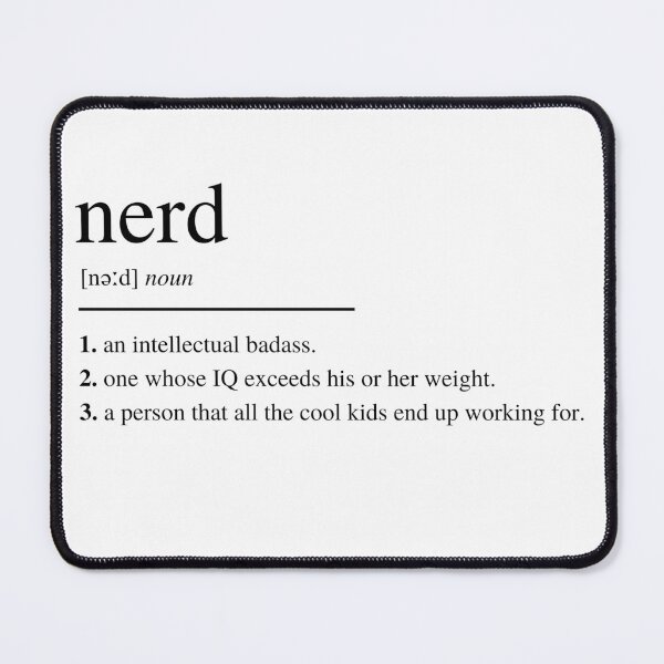 Item preview, Nerd Intellectual Badass designed and sold by NerdyFancies.