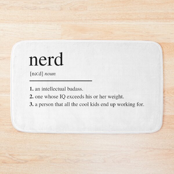 Item preview, Nerd Intellectual Badass designed and sold by NerdyFancies.