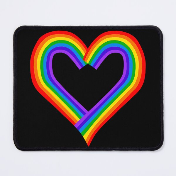 Item preview, Rainbow Heart Shape designed and sold by Deborah Camp.