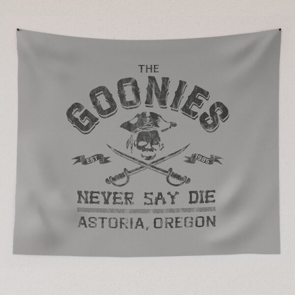 Item preview, The Goonies Never Say Die Worn designed and sold by Alema Art.