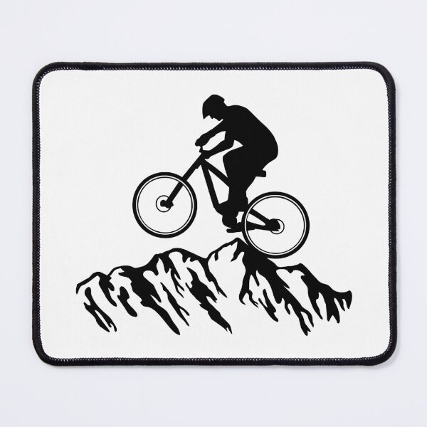 Artikelvorschau, Mountain biking, Radfahren, Mountainbike entworfen und verkauft von claudiasartwork.
