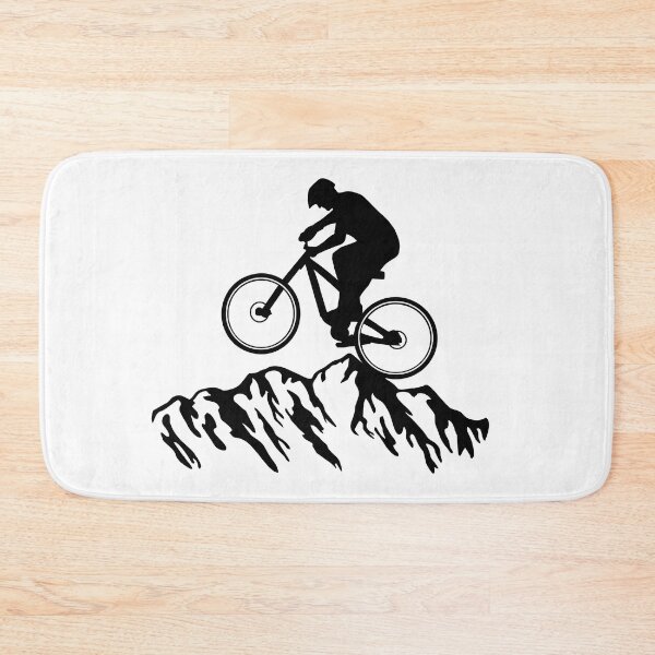 Item preview, Mountain biking, cycling, mountain biking designed and sold by claudiasartwork.