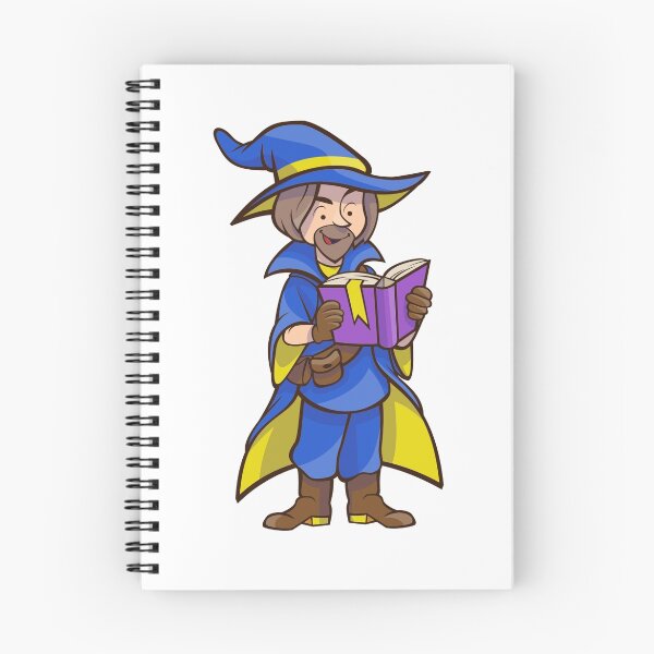 Item preview, Smart wizard reading a book designed and sold by simbamerch.