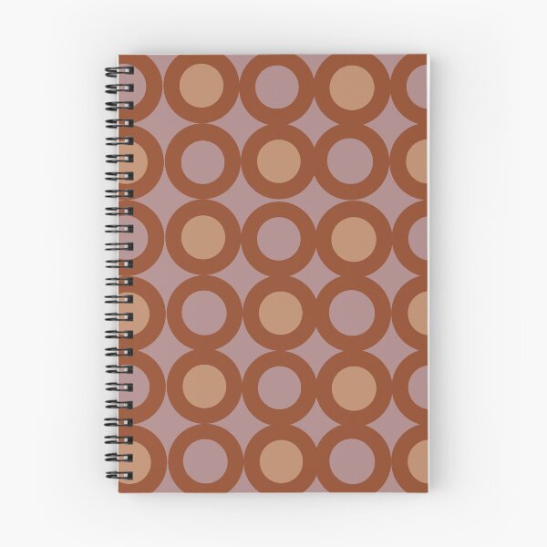 Item preview, Coffee brown circle pattern for any item designed and sold by Anahit Petrosyan Art Studio & Unique Print Designs for a Gift.