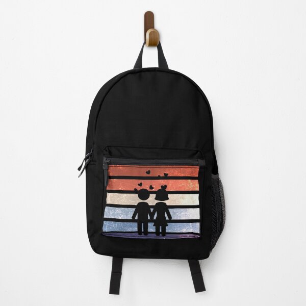 Item preview, couple love simple colorful vintage design designed and sold by Ovrostore.