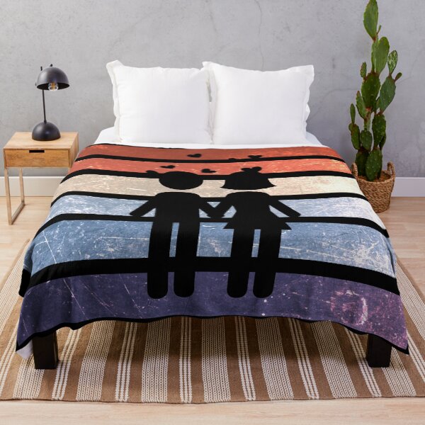 Item preview, couple love simple colorful vintage design designed and sold by Ovrostore.