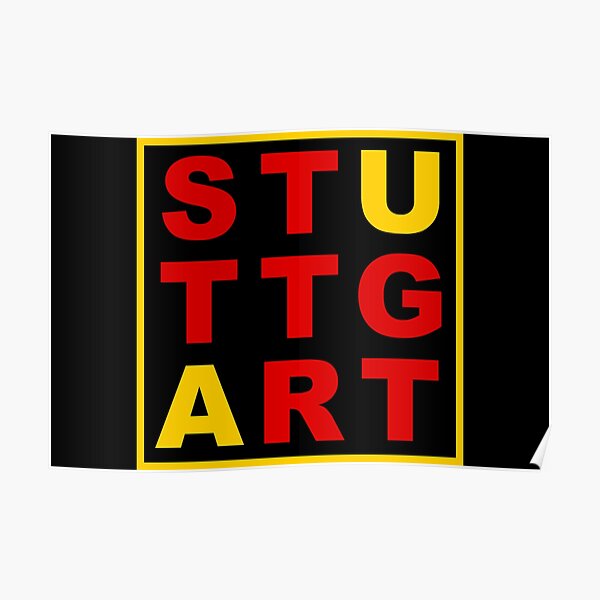 Stuttgart poster - Der TOP-Favorit unserer Redaktion