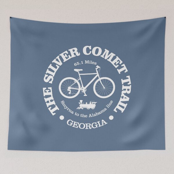 Aperçu de l'œuvre Silver Comet Trail (vélo) créée et vendue par curranmorgan.